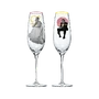 Love for Sale Champagne flutes
