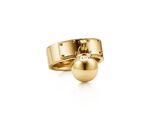 Tiffany HardWear - Dangle ball rings in 18k gold and sterling silver