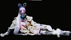 "Jewels N' Drugs" - Backdrop artRAVE: The ARTPOP Ball Ruth Hogben director