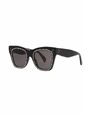 Céline - Crystal-embellished wayfarer-style sunglasses