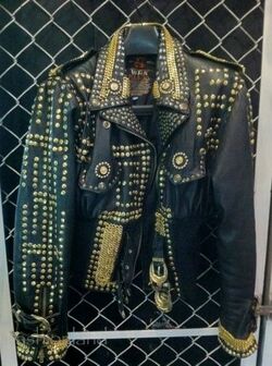 Lenny T A1 Studded Leather Jacket