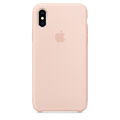 Apple - iPhone X Silicone Case - Pink Sand