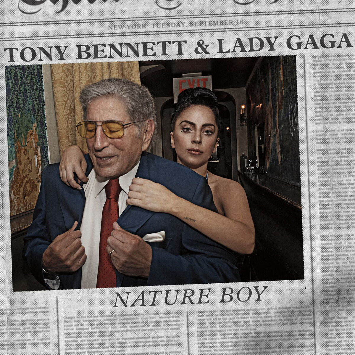 Тони перевод. Tony Bennett Lady Gaga. Тони Беннетт и леди Гага. Tony Bennett & Lady Gaga фото диска. Леди Гага nature boy обложка.