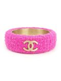 Chanel - Bangle tweed bracelets 001