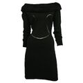 Azzedine Alaïa - Vintage black shoulder dress