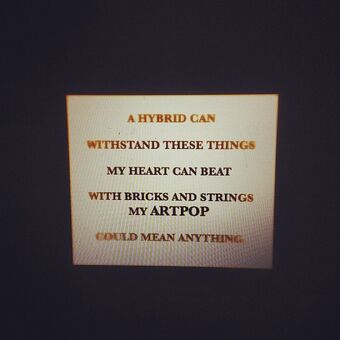 Artpop Gagapedia Fandom Listen to artpop on spotify. artpop gagapedia fandom