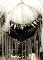 Mask by Joji Kojima and jumpsuit by Alexander McQueen (© 2009 Hedi Slimane)