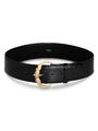 Celine - SS2020RTWC large smooth calfskin belt w 'Camarat' buckle