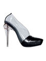 Lucite and leather pump (Alexander Wang)