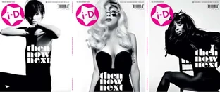 Kate Moss, Lady Gaga, Naomi Campbell by Nick Knight for i-D Magazine 30th Birthday Issue
