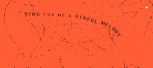 "Sing for me a sinful melody" from "Abracadabra"
