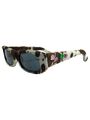 Versace - SS1999RTWC cow-print pony hair appliqué sunglasses
