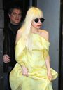 Lady Gaga leaving Cecconi's restaurant 001