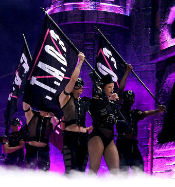 The Born This Way Ball Show Act I Gagapedia Fandom Preceding its release, the album's lead single and title track, born this way, debuted on february 11, 2011. the born this way ball show act i