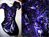 OLIMA Purple glitter piece 001