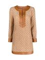 Gucci - Monogram print canvas tunic dress