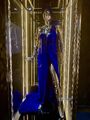 Haus Vegas - Royal Blue Velvet Outfit by Brandon Maxwell