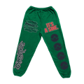 Green sweatpants