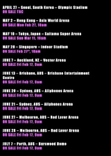 The first and second legs were announced on February 8, 2012.