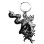 Born This Way unicorn keychain