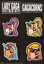 Gagacorn sticker sheet