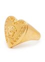 Versace - Heart-shaped Love gold ring