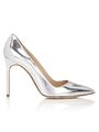 Manolo Blahnik - BB Point-toe metallic pump