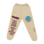 Beige sweatpants