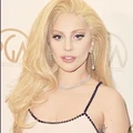 Blonde side-swept wavy loose