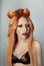 Orange with hair bow (Photoshoot by Ryan McGinley)