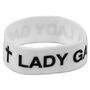 Lady Gaga 'Cross' Rubber Bracelet