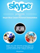 Skype Ball Blue carpet