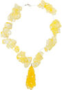 Yellow Rock Candy Necklace