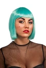 Turquoise wig