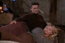 Nikita and Michael "escape" Section and go to Michael's cabin.