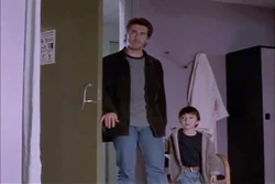 Michael brings Adam to see a dying Elena.