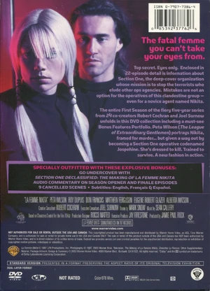 La Femme Nikita Season One DVD | Nikita Wiki | Fandom