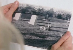 Photo of Nikita's faked funeral.