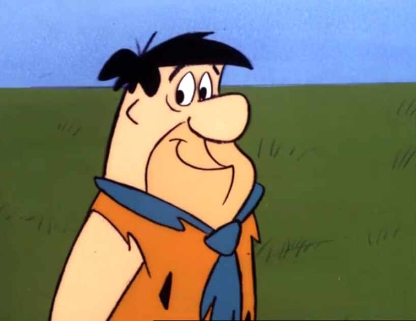 fred flintstone getting off work