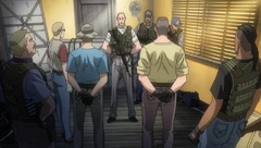 From left to right: McDougal, Will, Burroughs, Caxton, Gardner, Horner, Wright, Sanchez