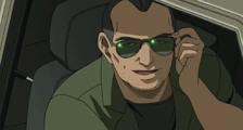 Takenaka posing as a Triad affiliate
