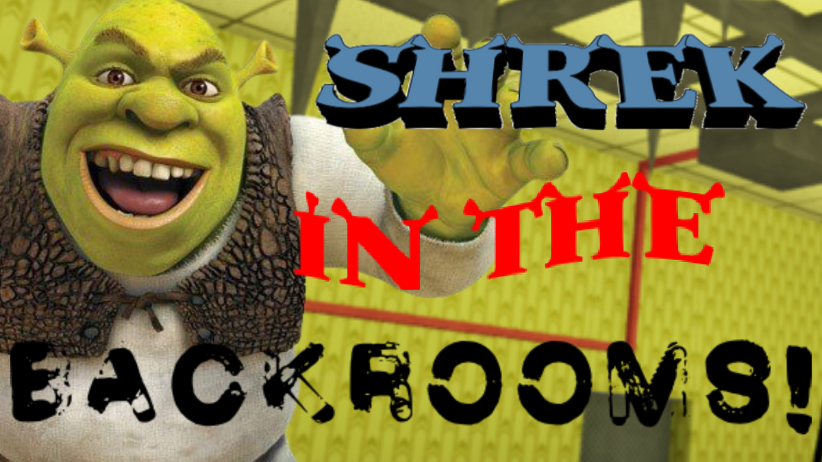 Funny meme of shrek in fortnite