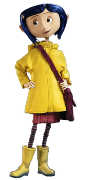 Coraline yellow rain jacket hotsell