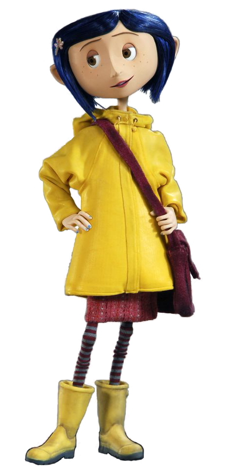 Yellow rain store jacket coraline