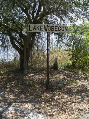 Ortona FL Lake Wobegon sign01