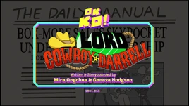 Lord Cowboy Darrell Titlecard