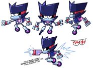 Metal K-0 model sheet