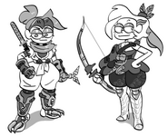 Enid and Elodie Cool Outfits Dave