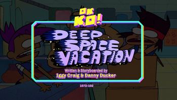 Deep Space Vacation Titlecard