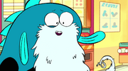 Fish Dude with a beard.